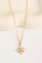 Heliophilia Silver Collar de Metal Dorado CHRM15023